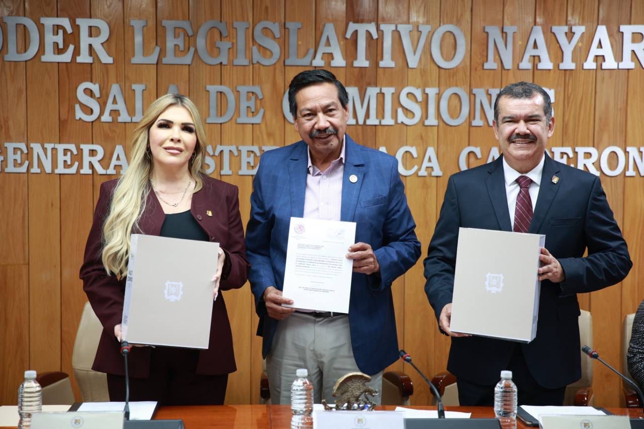 Recibe Congreso paquete económico del gobierno de Nayarit para el 2025