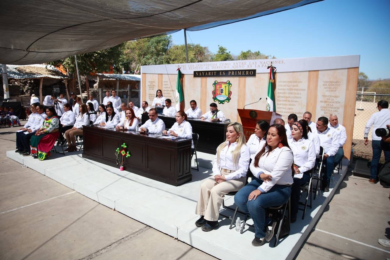 Celebra Congreso sesión solemne en la zona serrana de Nayarit