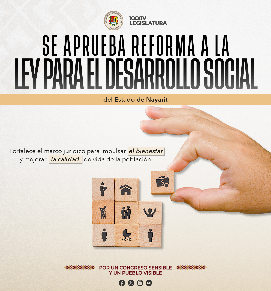 6 de marzo 2026 Más desarrollo social, más bienestar para todos